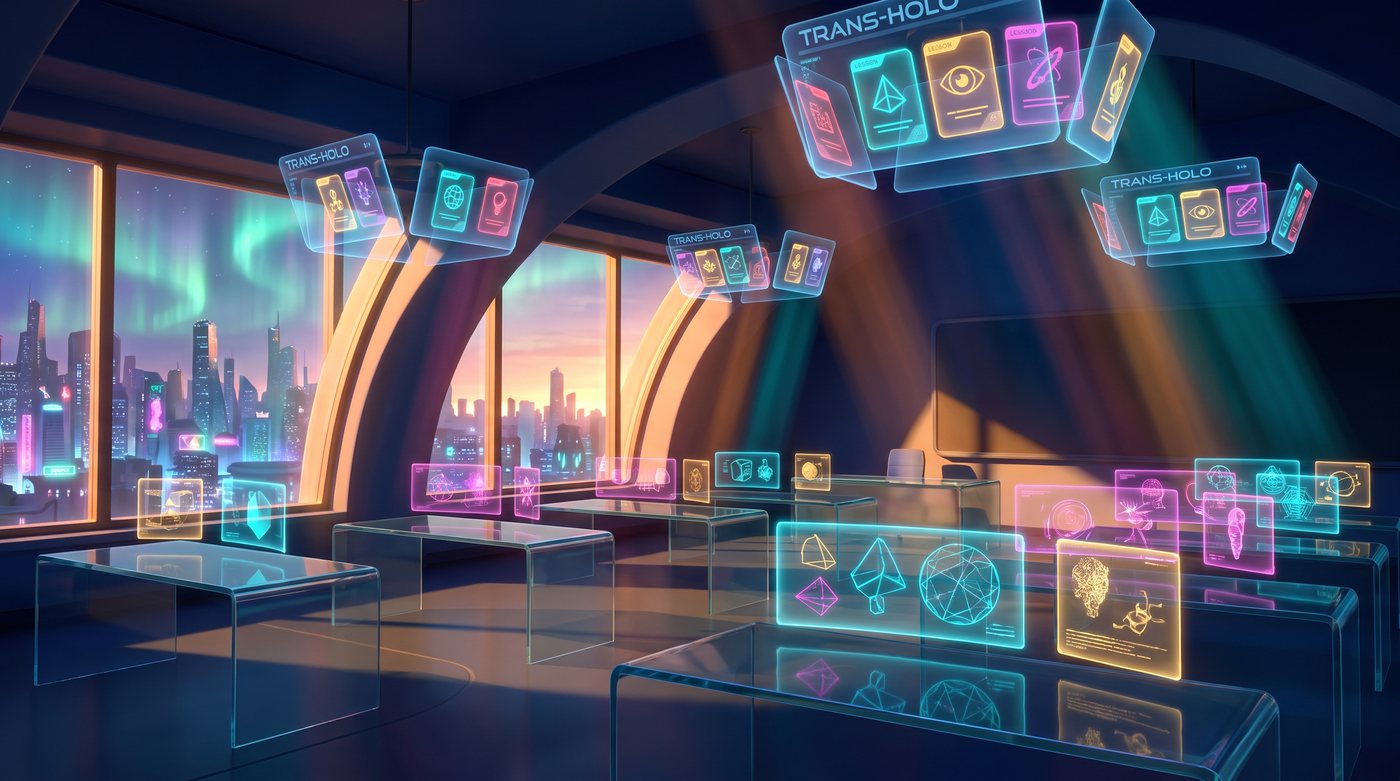 The holographic classroom